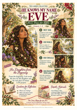 The Garden Collection: Eve A5 artwork preview