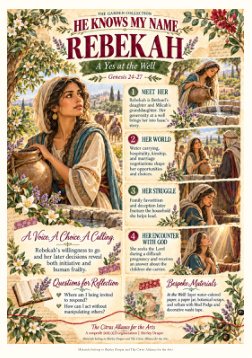 Rebekah: A Yes at the Well A5 artwork preview